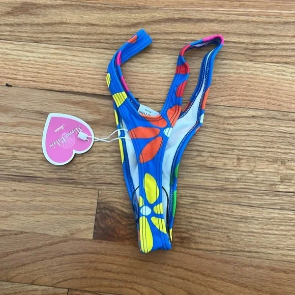 MIRROR PALAIS size xxs posto 9 thong bikini bottom - Picture 3 of 6